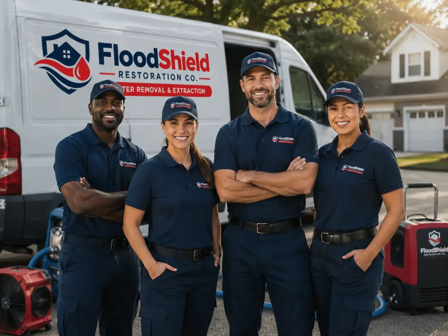 Flood Damage Restoration company in Pottsville, TX